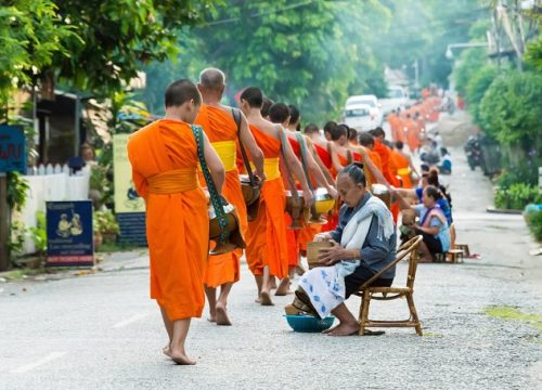 Morning Alms Ritual
