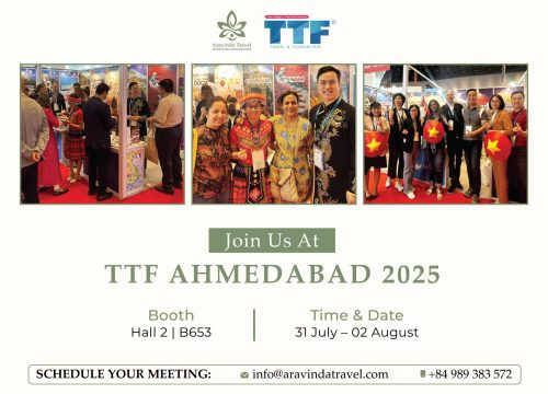 Aravinda Travel Joins TTF Ahmedabad 2025 – See You at Booth B653!