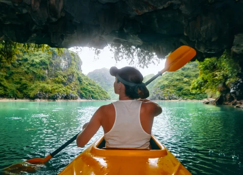 Kayaking Hidden Caves