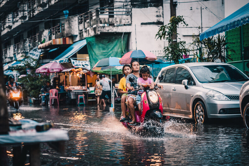 rainy season thailand