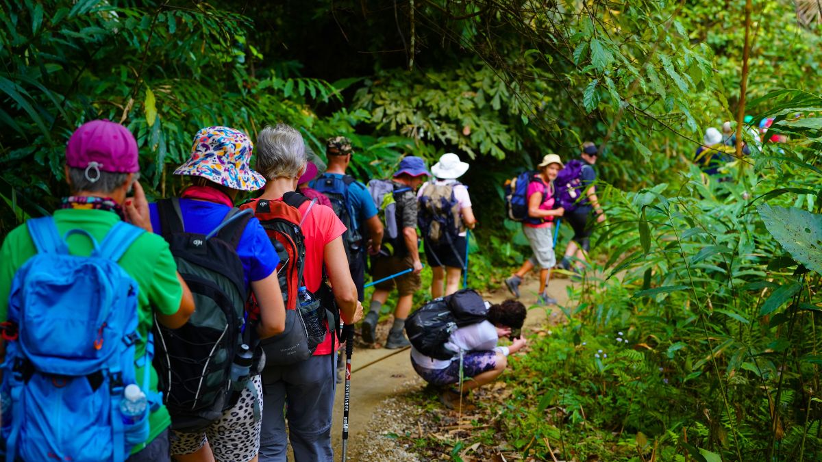 hiking in vietnam ba be national park