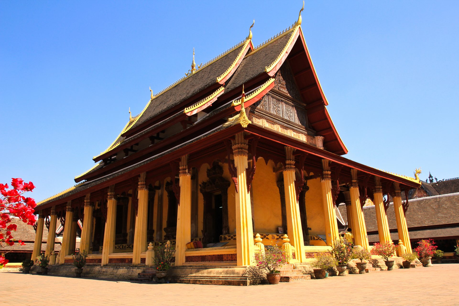 Wat Si Saket in Vientiane — one of Laos’ oldest temples and a key site for spiritual travel in Laos.