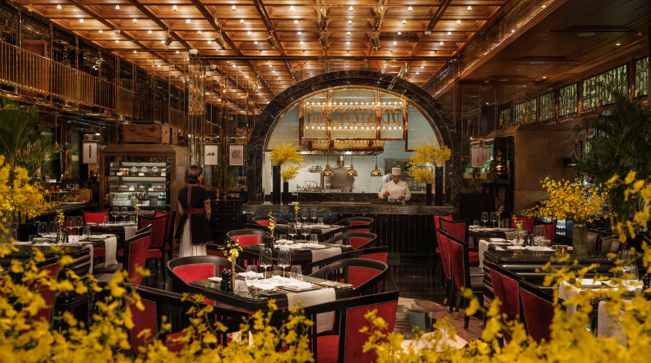 Dining at Capella Hanoi: Backstage