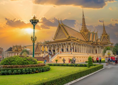 FIT travel Southeast Asia at Phnom Penh’s Royal Palace