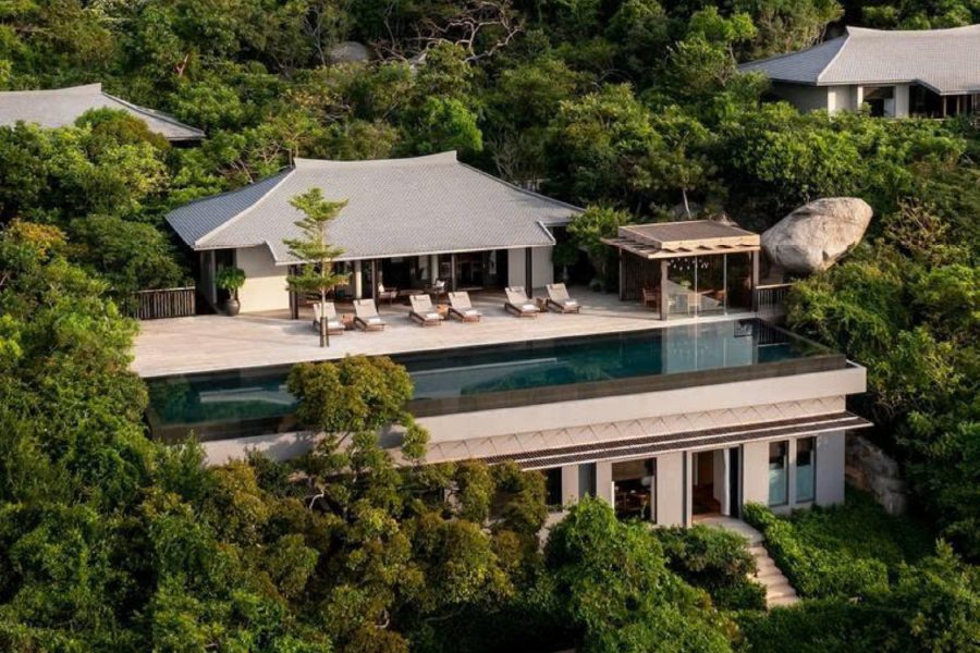 Luxury travel Vietnam - Cliff-top villa at Amanoi Ninh Thuan