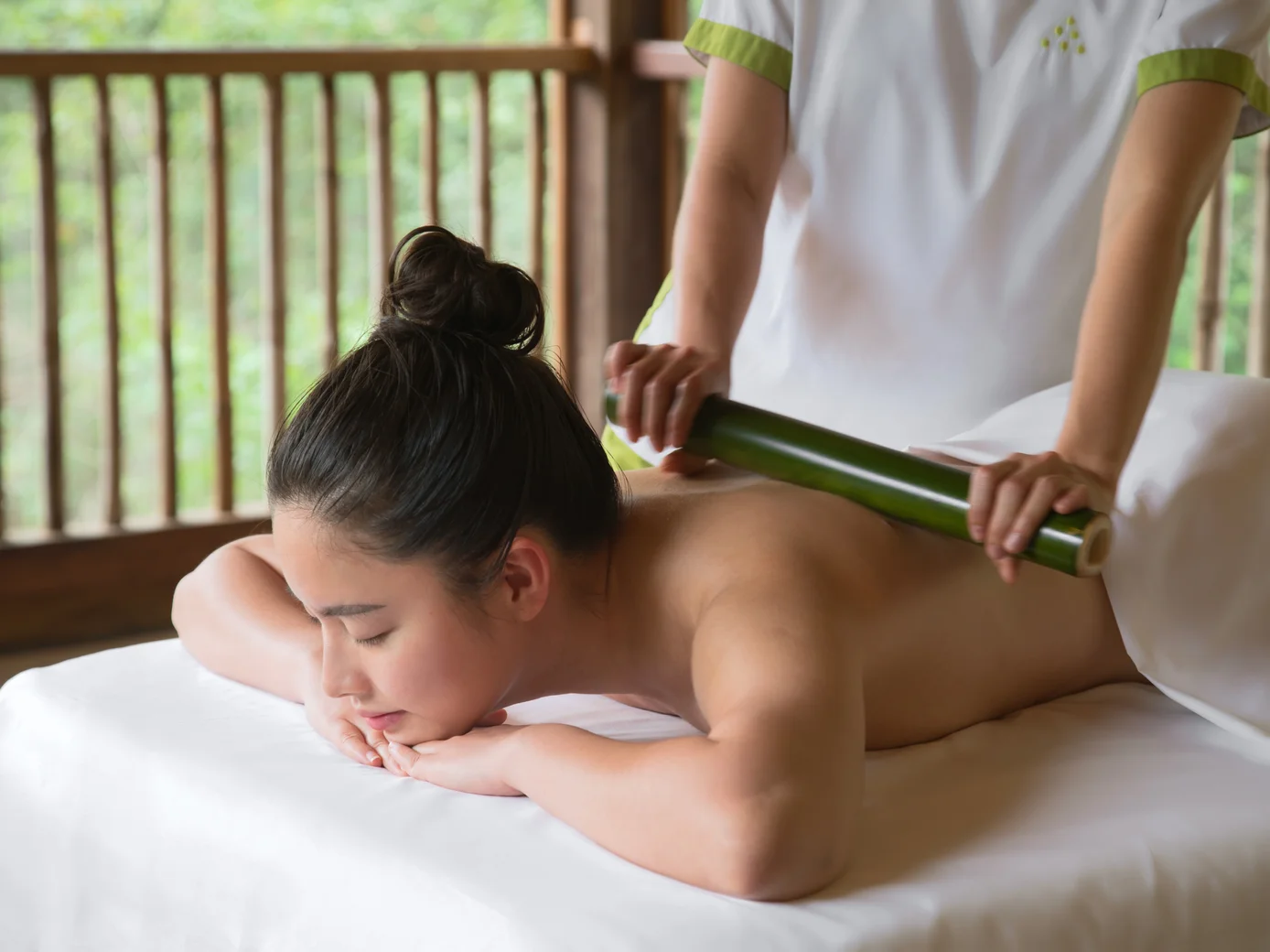 Luxury travel Vietnam bamboo massage experience