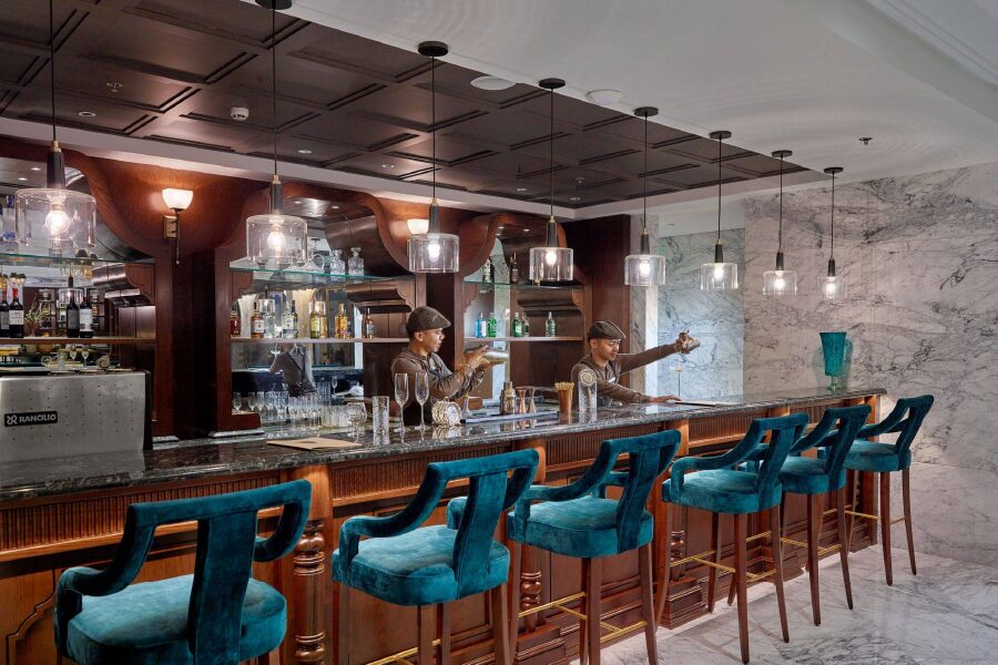 Dining at the Peridot Grand Luxury Hotel is a feast for both the eyes and palate