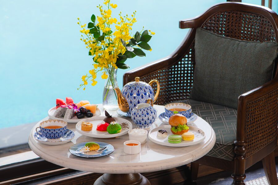 Dining at the Peridot Grand Luxury Hotel is a feast for both the eyes and palate