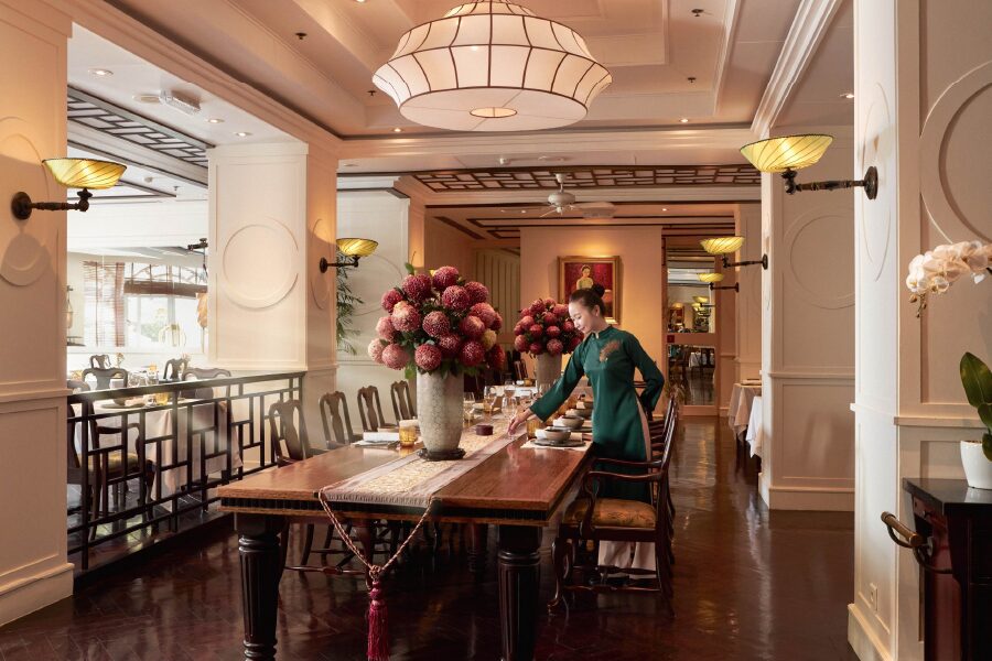 Dining at Sofitel Legend Metropole Hanoi Spices Garden