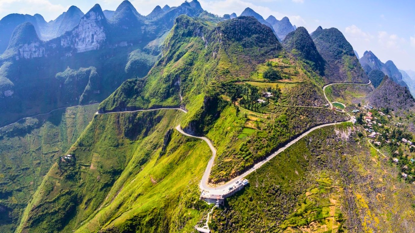 Vietnam summer travel adventure - Jeep tour on the Ha Giang Loop’s winding roads