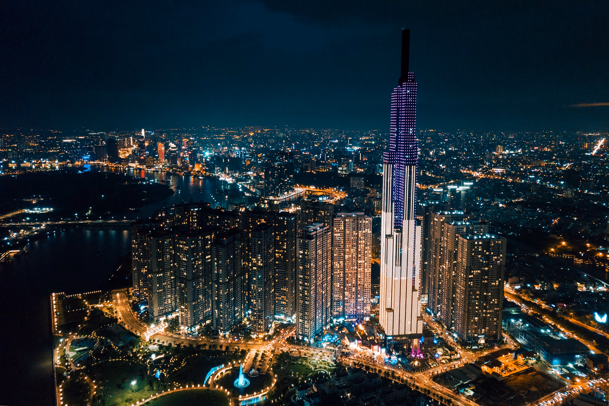 Ho Chi Minh City (Saigon) showcases the energy and progress of Vietnam's largest city.
