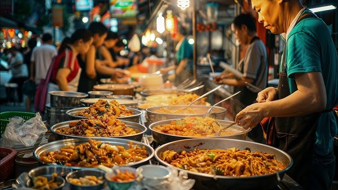 Thailand Street food never sleeps.