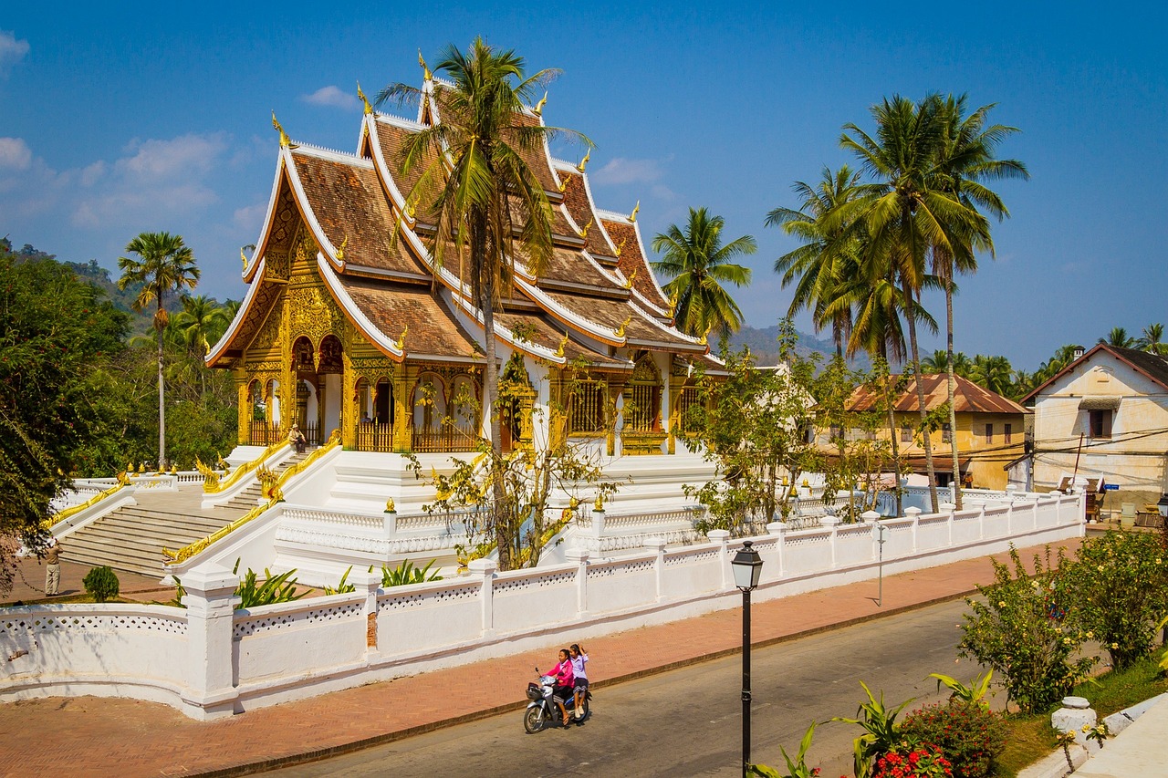 Royal Palace in Luang Prabang, a cultural highlight on the Vietnam Cambodia Laos itinerary 14 days