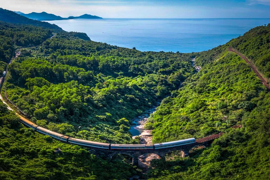 Luxury train Vietnam - Premium rail journey across Hai Van Pass