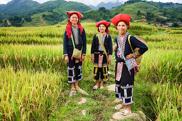 Red Dao ethnic women, cultural highlight between Ha Giang and Sapa