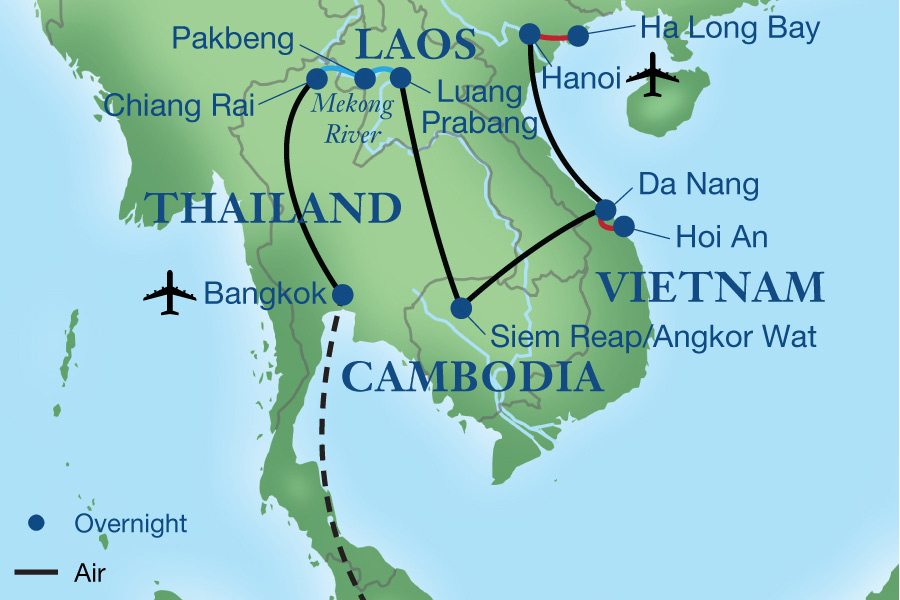 Vietnam Cambodia Laos tour is a dreamy experience for everyone