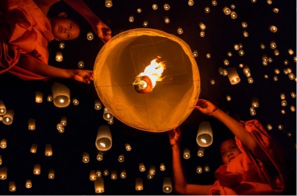 Boun Ok Phansa marks the end of Buddhist Lent in September or October