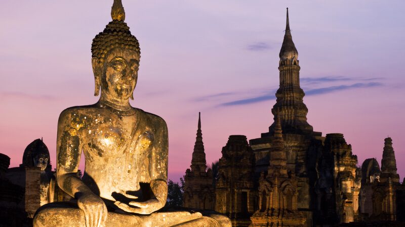 Buddha represents the spiritual heart of Southeast Asia culture