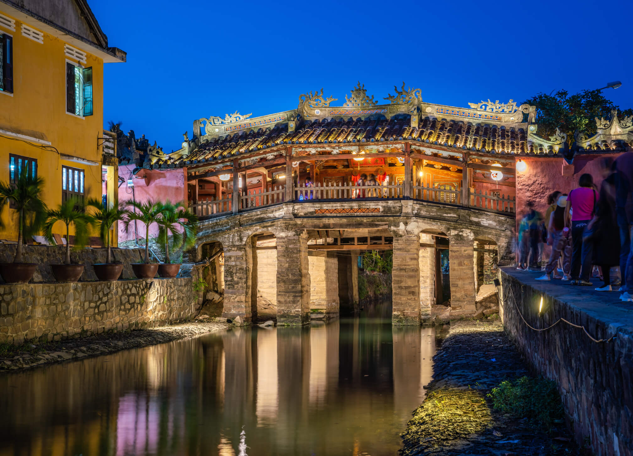 Japanese Covered Bridge, Vietnam in April