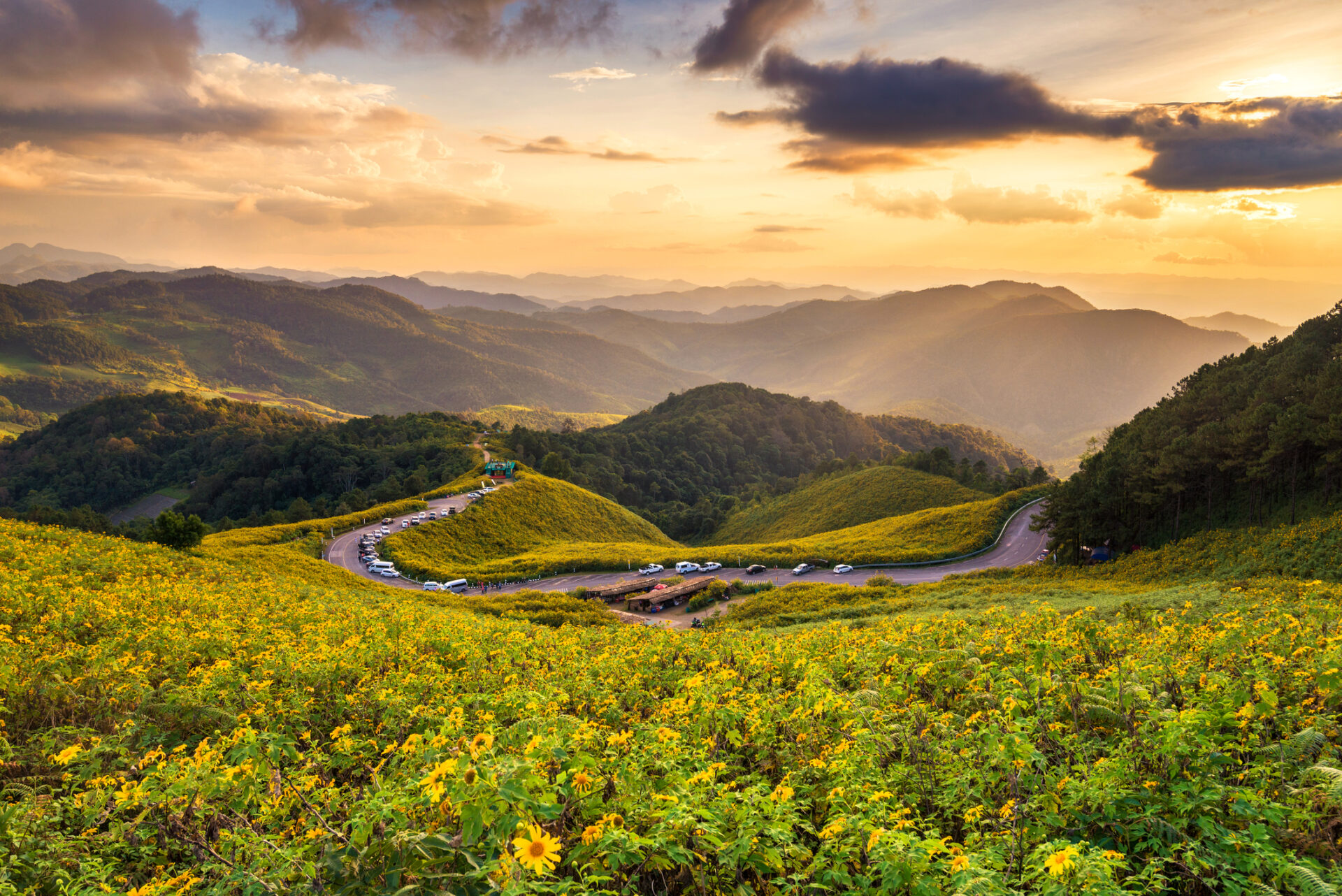 The scenic drive from Chiang Mai to Pai, a classic Northern Thailand travel experience.