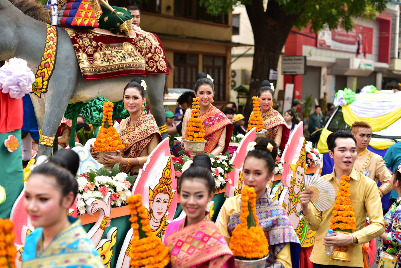 Pi Mai (Lao New Year) - The most famous of all Laos festivals