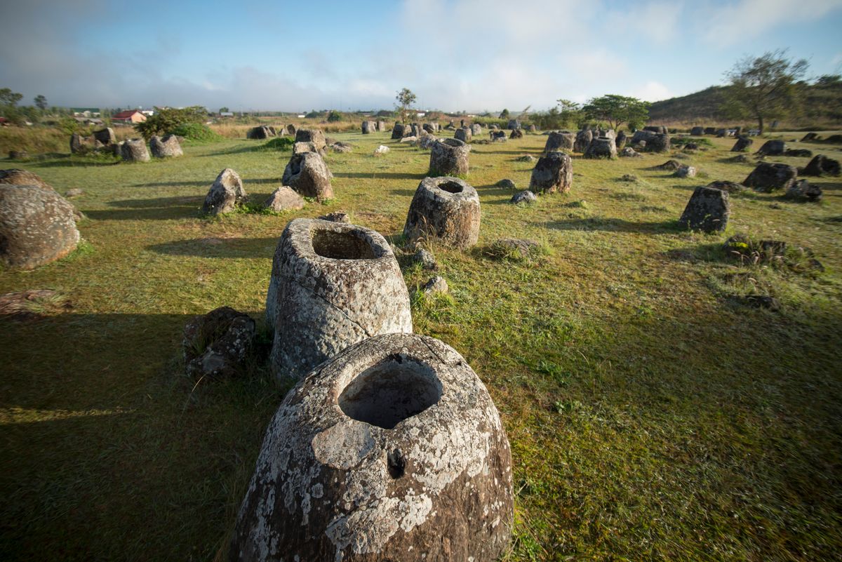 the Plain of Jars - a UNESCO World Heritage Site in 2019