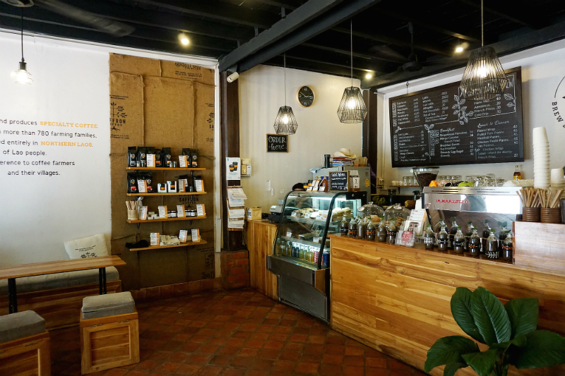 Saffron Coffee - One of the Laos Cafes