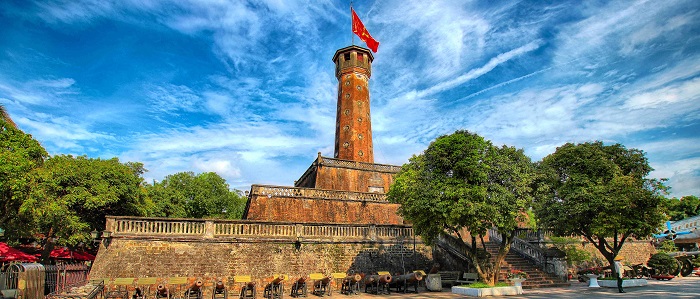 The Flag Tower of Hanoi - Must-go destination when travelling Vietnam in May