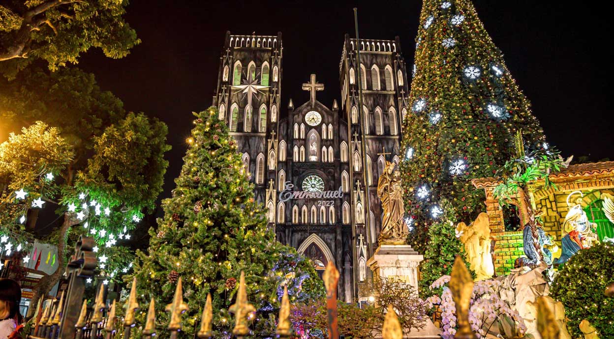 Celebrating Christmas in Vietnam in December