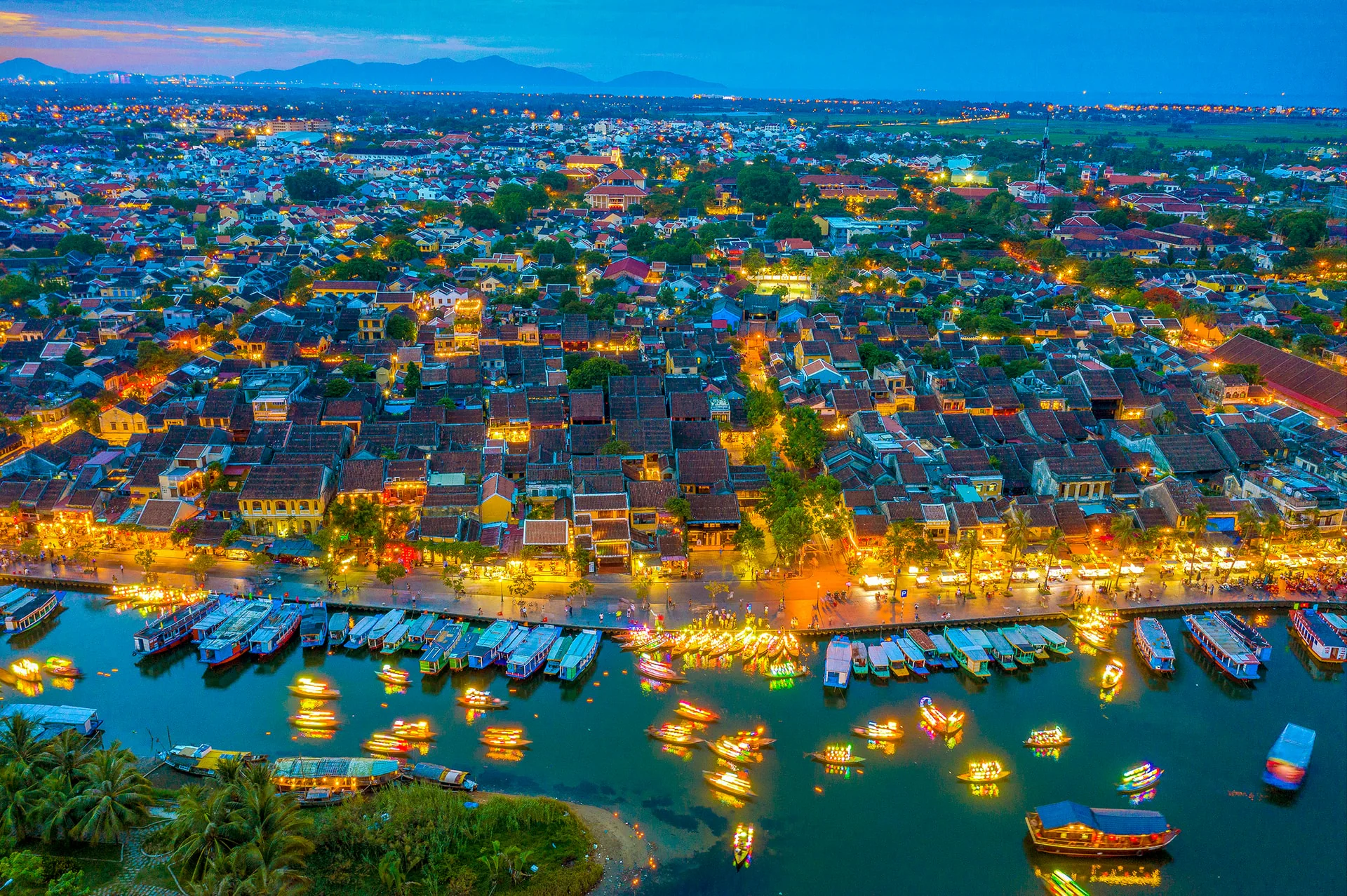 A beautiful sight to see in Hoi An, Vietnam in December