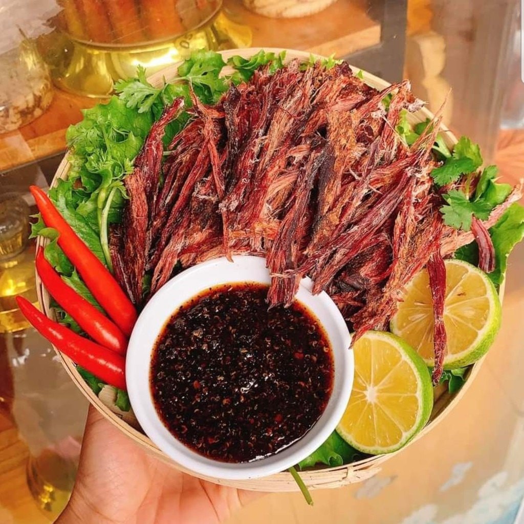 Buffalo Meat from the Upstairs Kitchen, a recommended best food in Sapa