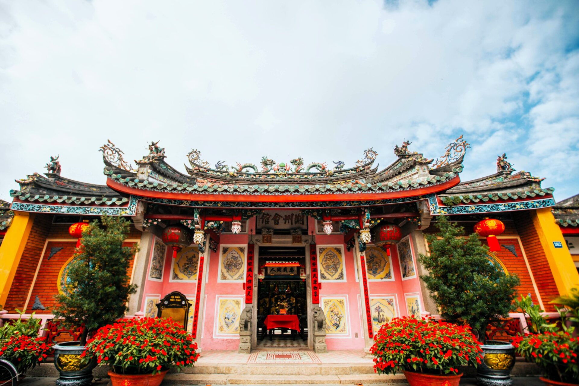 Visiting the Colorful Assembly Halls - One of the best things to do in Hoi An