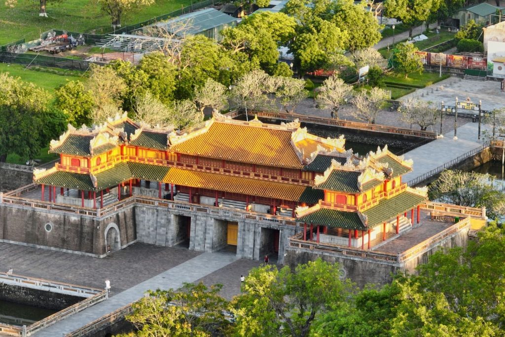 Imperial City in Hue, a UNESCO World Heritage Site and a significant landmark for Vietnam culture