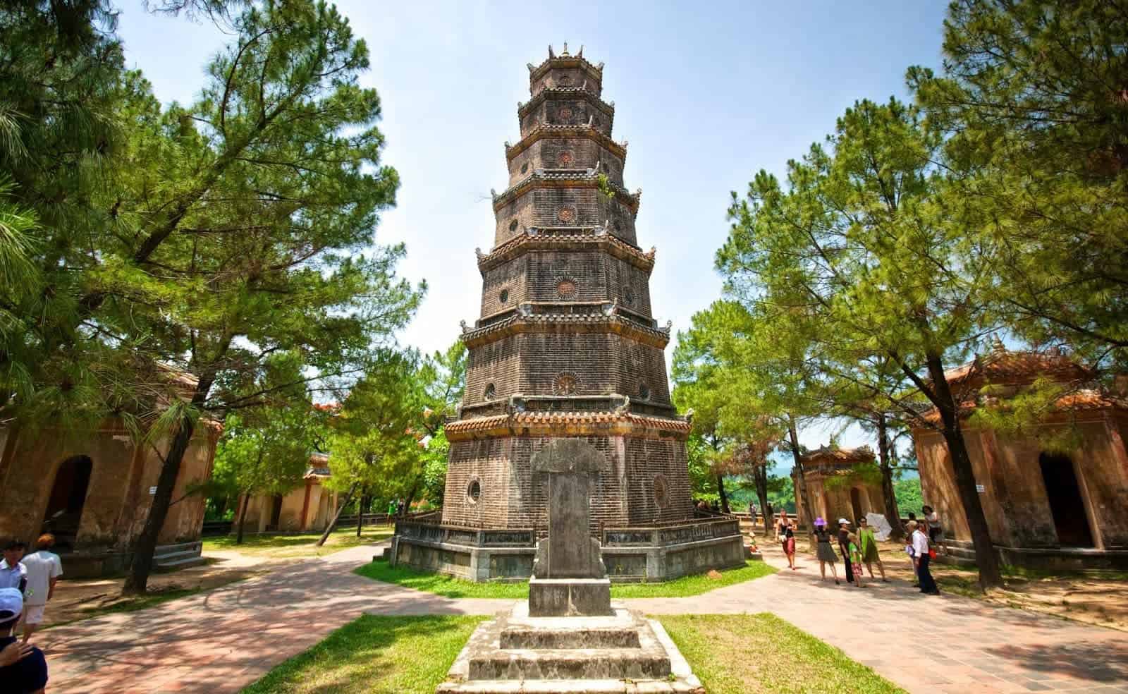Thien Mu Pagoda embodying a sacred part of Vietnam culture