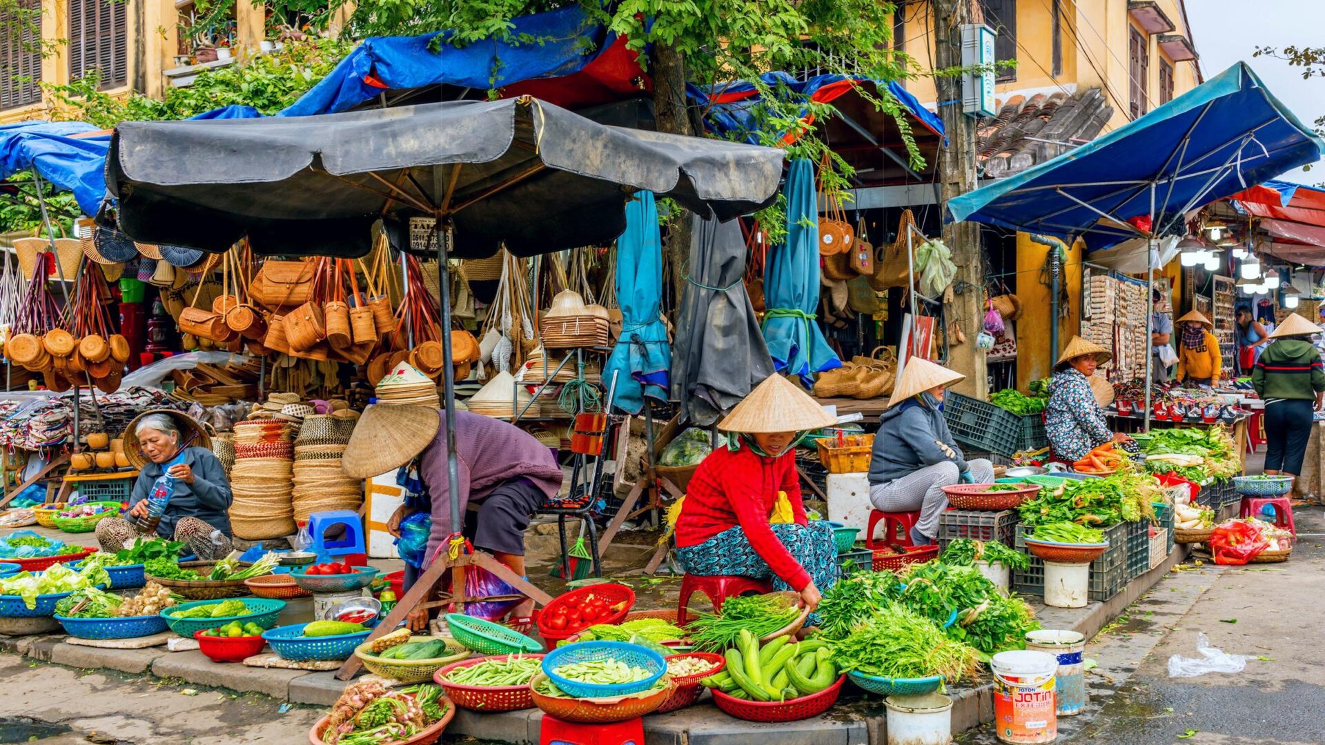 Visiting the Vibrant Central Market - One of the best things to do in Hoi An