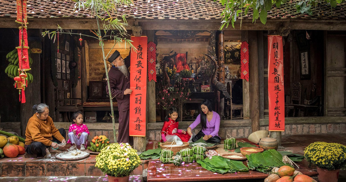 Tết Nguyên Đán (Lunar New Year), one of the most important festivals in Vietnam