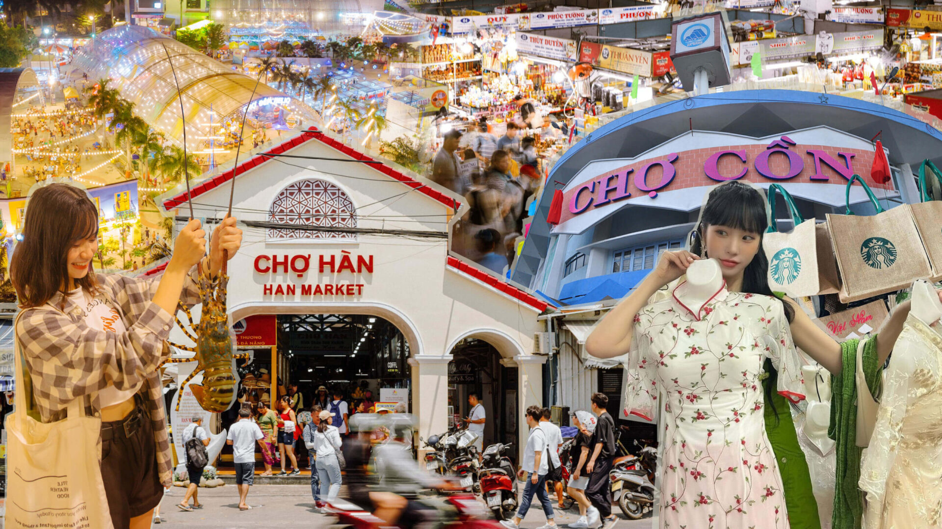 Shopping local markets for specialties is a fun activity in every Danang tour package.