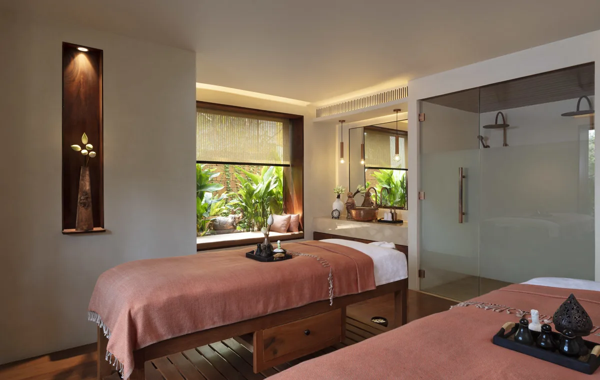 The on-site spa FCC Angkor by Avani specializing in Khmer-inspired therapies