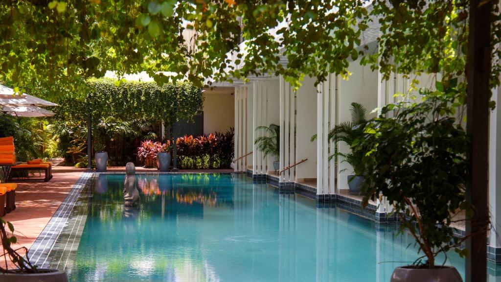 The Swimming Pool at FCC Angkor by Avani