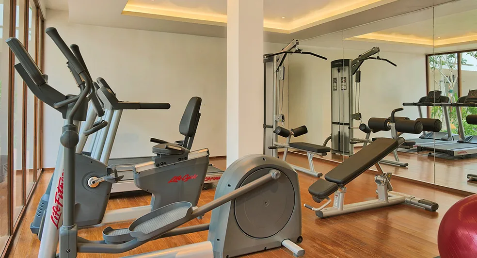 Fitness Center at FCC Angkor by Avani