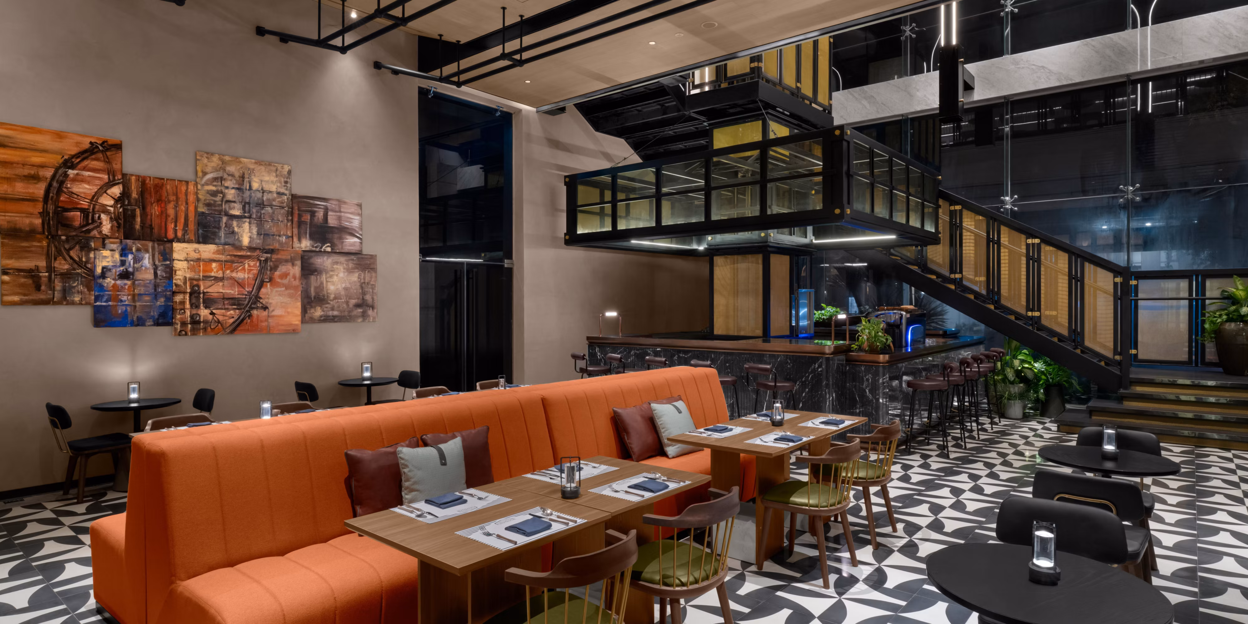 The Shipyard restaurant in Hotel Indigo Saigon The City