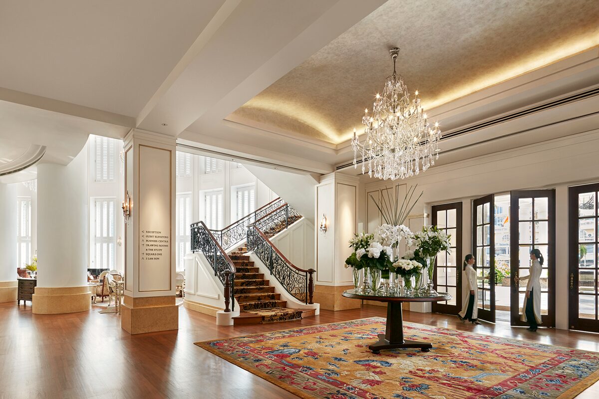 The architectural narrative of the Park Hyatt Saigon