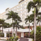Exterior view of the Park Hyatt Saigon hotel