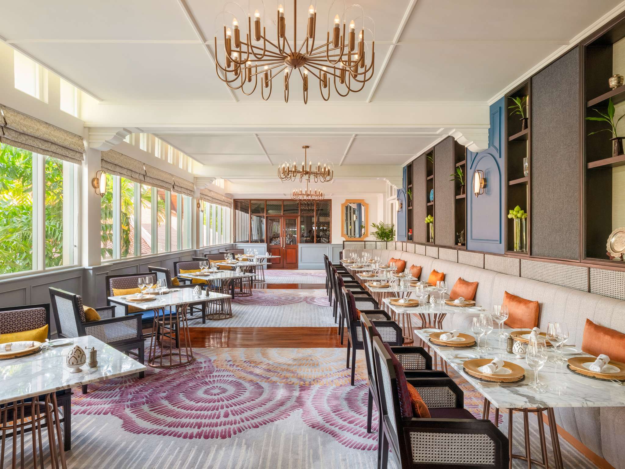The Restaurant 1932 at Raffles Grand Hotel d’Angkor