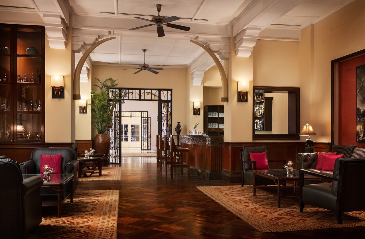 The Legendary Elephant Bar at Raffles Grand Hotel d’Angkor