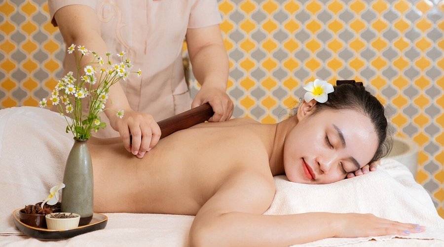 Allegro Hoi An spa treatment showcasing relaxing wellness experience moment