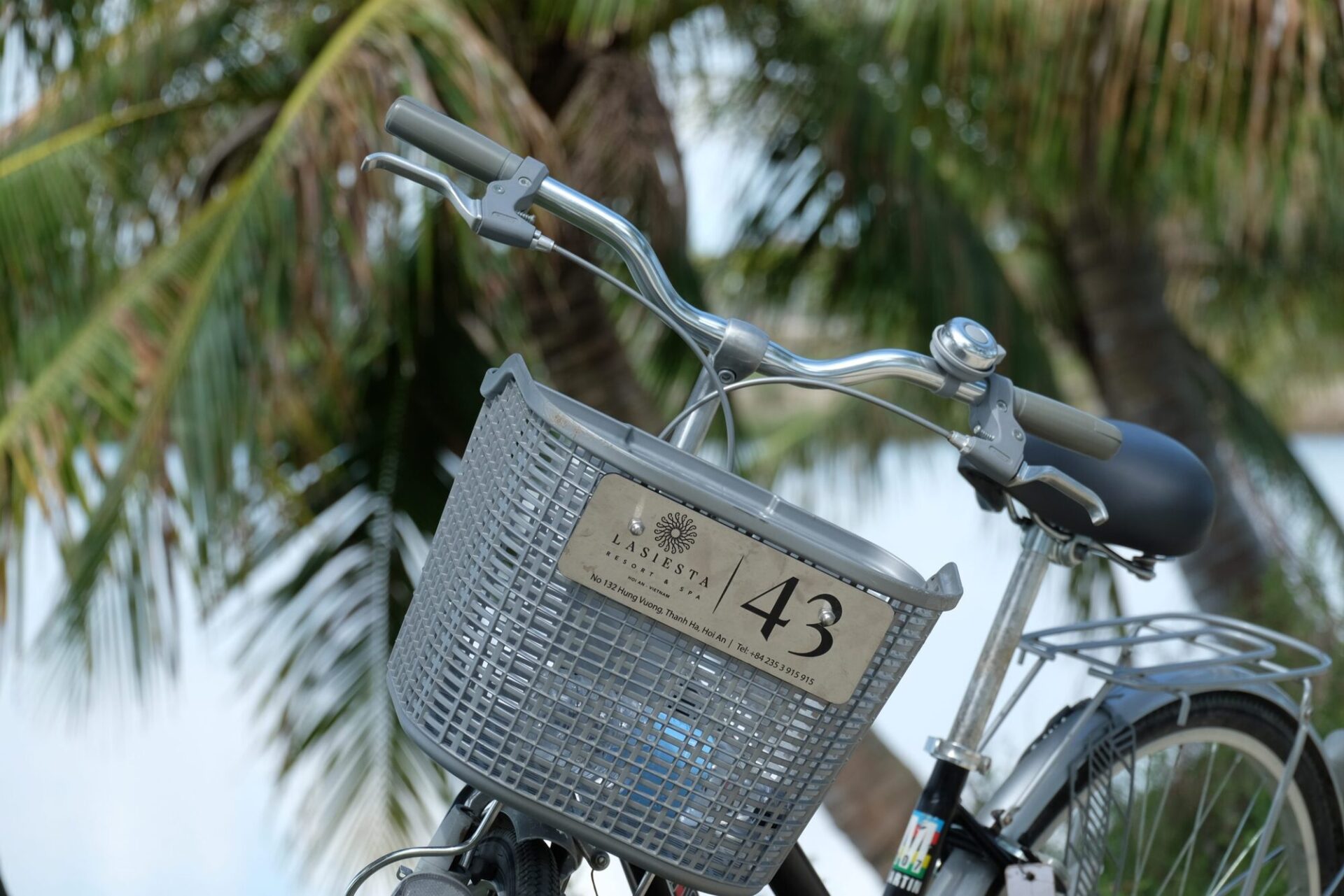 Resort bicycles for exploration at La Siesta Hoi An Resort