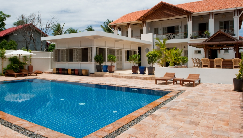 Bambu Battambang Hotel is a local, sustainable, and eco-friendly hotel that uses solar energy for most of its operations.