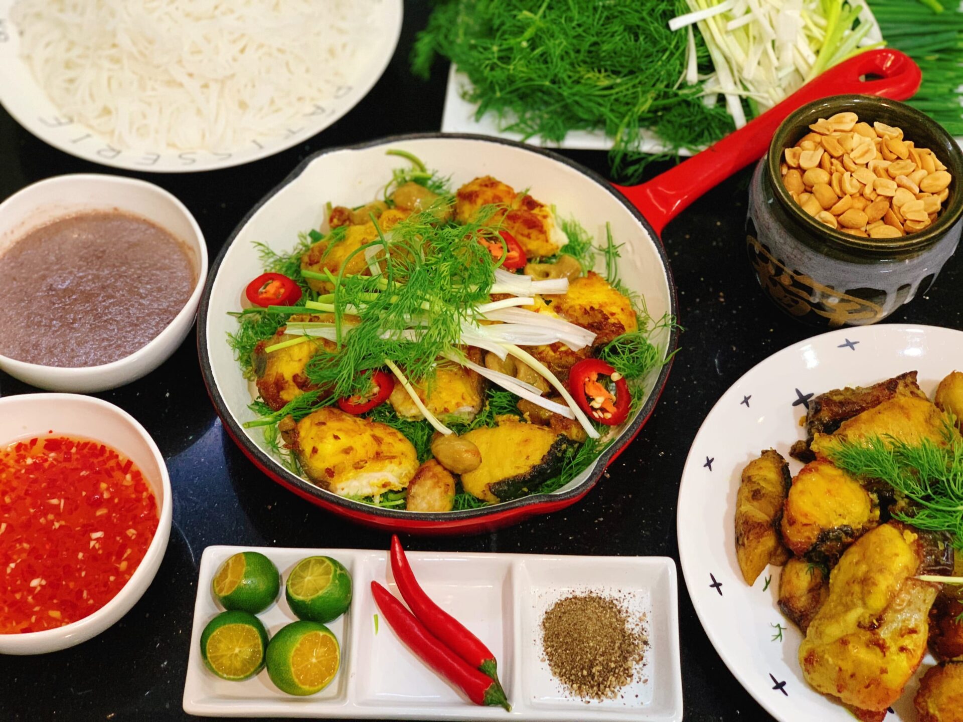 Cha Ca La Vong - A must-try food for Vietnam food tour