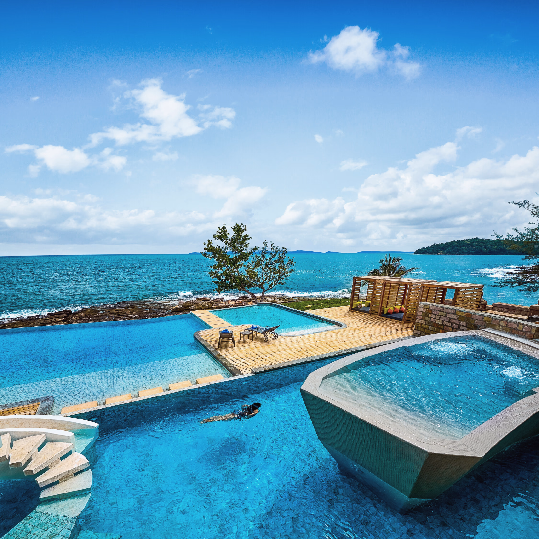 Private pool villa at Independence Hotel by Dara featuring spacious indoor-outdoor living in a tranquil setting